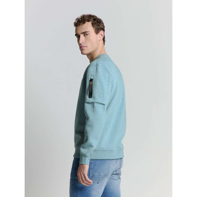 No Excess Sweater crewneck melange ice 27100211-151 large