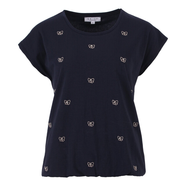 Enjoy Enjoy strikjes strass Enjoy strikjes  strass indigo large