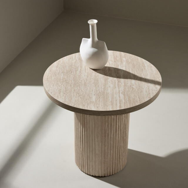 Nest living Nohr houten salontafel Ø 50 cm 3195743 large