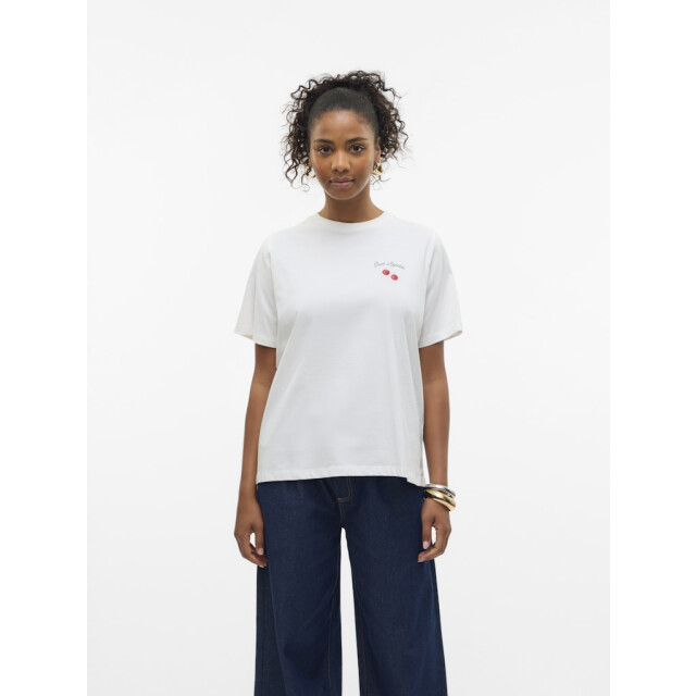 Vero Moda vmaya caty ss top box jrs ga 10329799 tomato 06011.649.0164 large