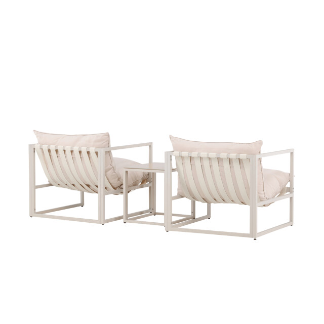 Nest Outdoor Ebba tuin loungeset 3 delig – twee stoelen en een salontafel met 3195746 large