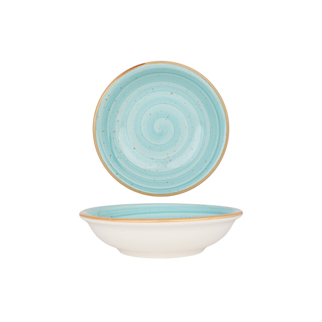 Bonna Diepbord aqua porselein 15 cm (330cc) set van 6 3069411 large