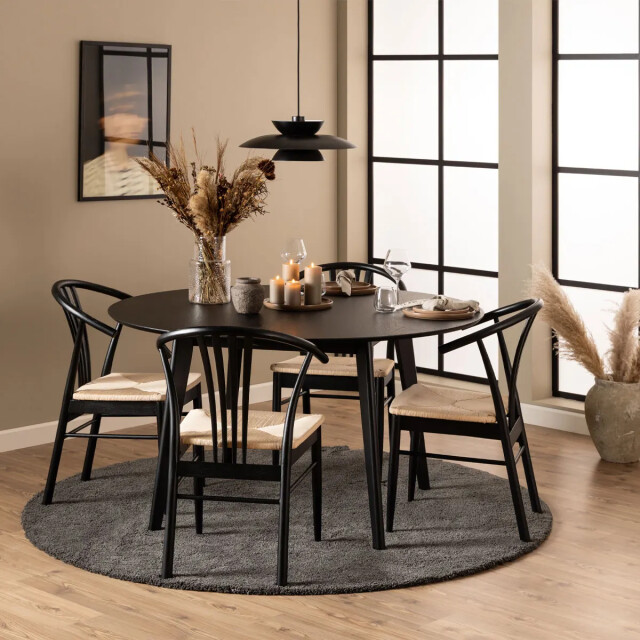Lisomme Jade houten eettafel Ø 140 cm 2028694 large
