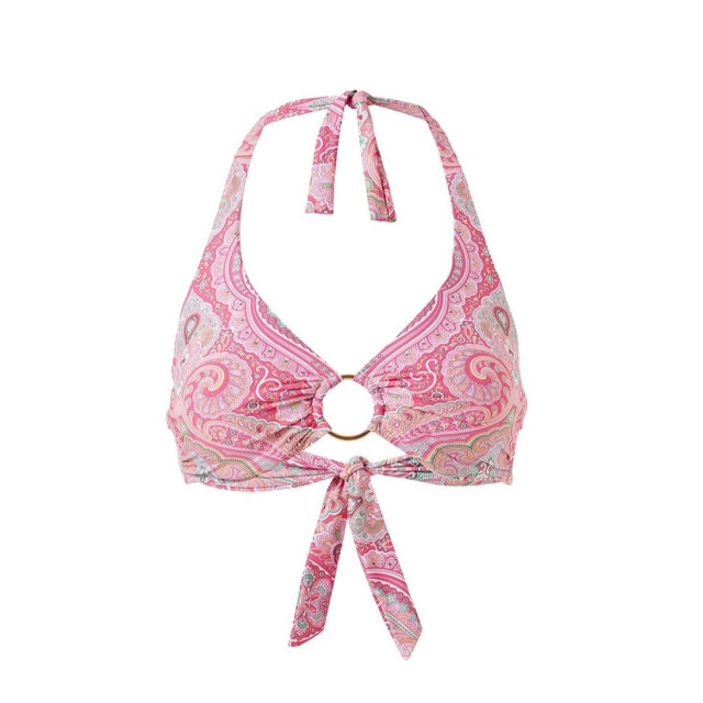 Melissa Odabash Halter Brussels Top BLU large
