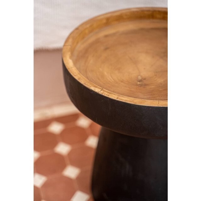 Bazar Bizar Bijzettafel naturel rayu JACI024BN large
