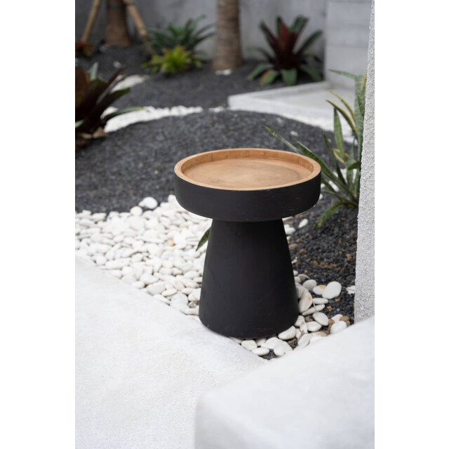 Bazar Bizar Bijzettafel naturel rayu JACI024BN large