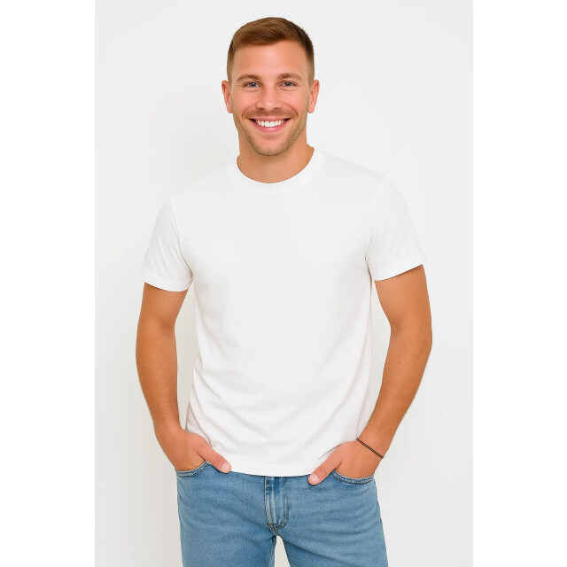 X-Name heren t-shirt - ronde hals italianstyle XN-YE-02-WT large