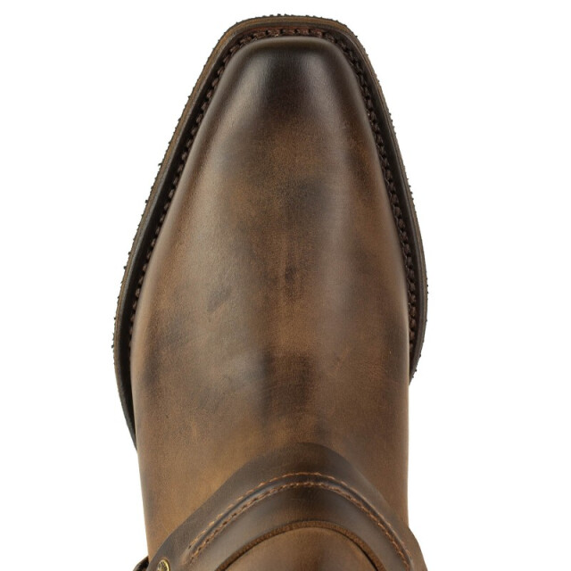 Mayura Boots Biker western laars 1444 vintage crazy old sadale 1444  VINTAGE CRAZY OLD SADALE large