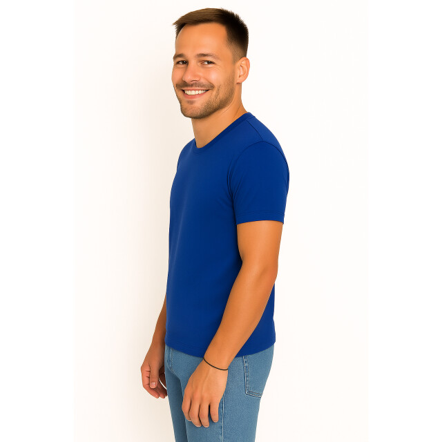 X-Name heren t-shirt - ronde hals italianstyle XN-YE-15-BL large