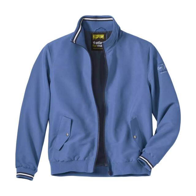 Atlas For Men Heren microvezel full zip jas UTAF814_blue large