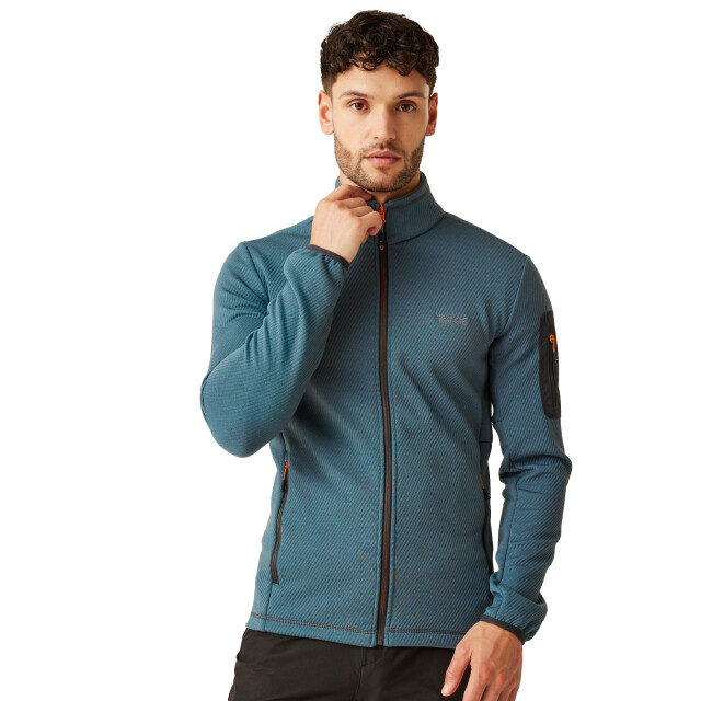 Regatta Heren aldean full zip soft shell jas UTRG11999_stormyweather large