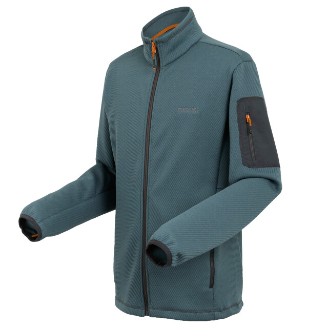 Regatta Heren aldean full zip soft shell jas UTRG11999_stormyweather large