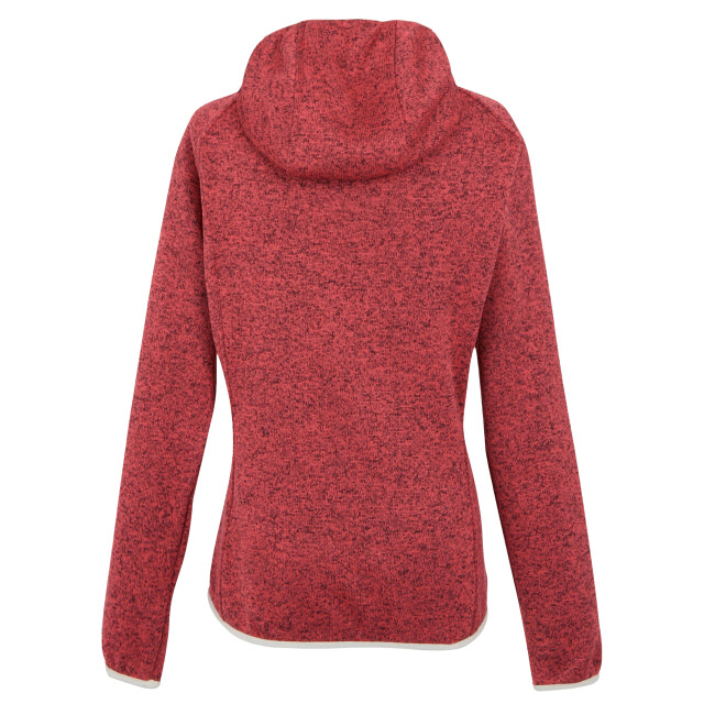 Regatta Dames newhill ii marl full zip hoodie UTRG12002_peachbloomlightvanilla large