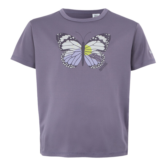 Regatta Kinderen/kinderen alvarado ix vlinder t-shirt UTRG11966_purplesage large