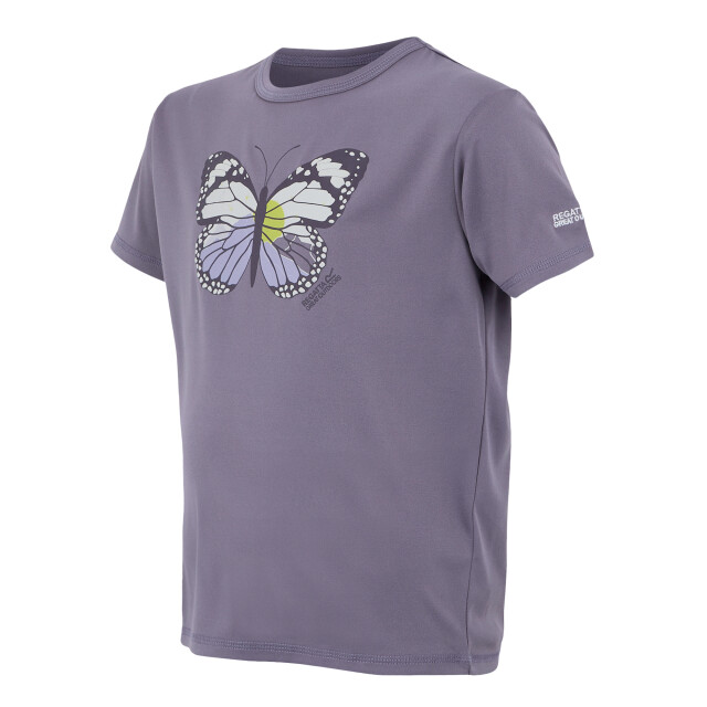 Regatta Kinderen/kinderen alvarado ix vlinder t-shirt UTRG11966_purplesage large
