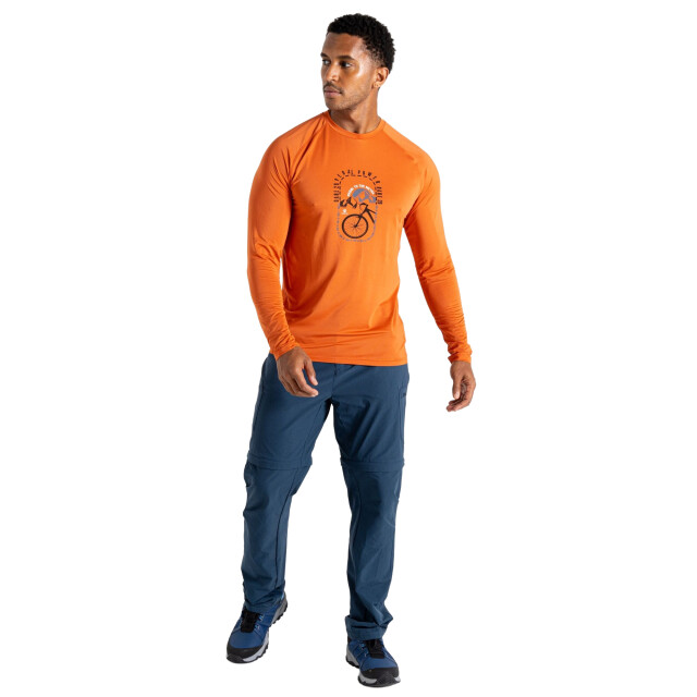 Dare2b Heren tech ii cycle t-shirt met lange mouwen UTRG11929_spicyroute large