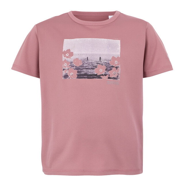 Regatta Kinderen/kinderen alvarado ix foto t-shirt UTRG11913_lilas large