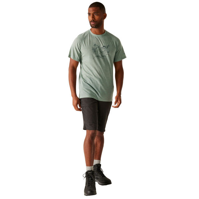 Regatta Heren escade mountain t-shirt UTRG11928_glacier large