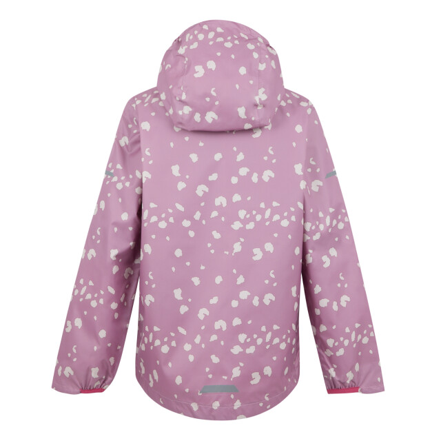 Regatta Waterdicht kinder/kinderjack lever ii camo UTRG11847_lilaslightvanillabeaujolais large