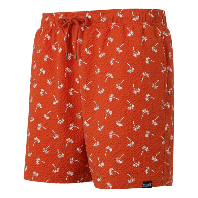 Regatta Heren loras palm zwemshort UTRG11762_poppyred large