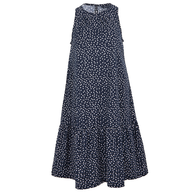 Regatta Dames trisa micro-dot smock jurk UTRG11722_navywhite large