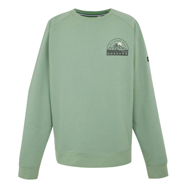 Regatta Heren nithsdale mountain crew hals sweatshirt UTRG11728_glacier large