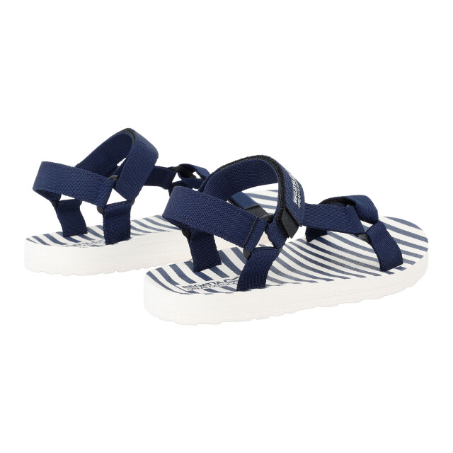 Regatta Dames lady vendeavour gestreepte sandalen UTRG11693_navynavy large