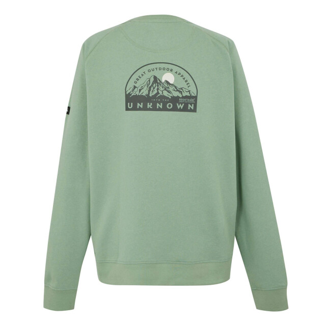 Regatta Heren nithsdale mountain crew hals sweatshirt UTRG11728_glacier large