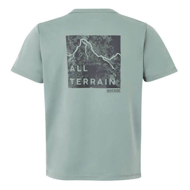 Regatta Kinderen/kinderen alvarado ix berg t-shirt UTRG11675_glacier large