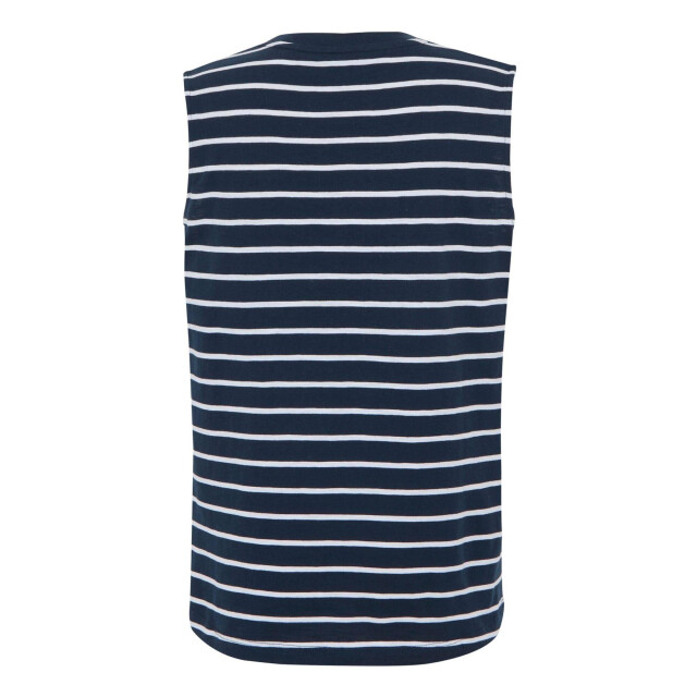 Regatta Dames fariene gestreepte mouwloze top UTRG11710_navywhite large