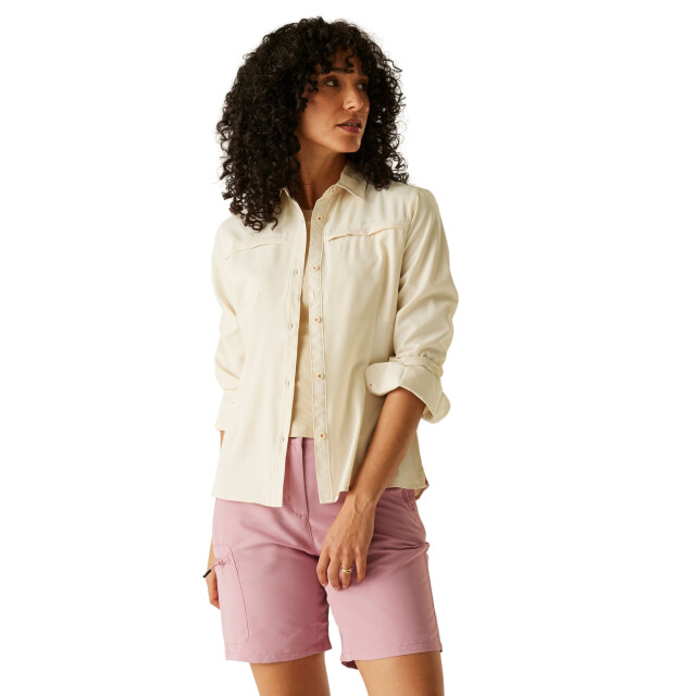 Regatta Dames packaway reisshirt UTRG11576_lightvanillasolid large