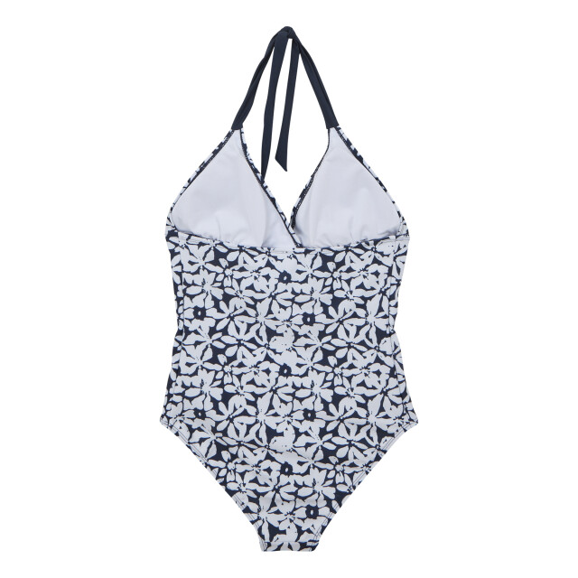 Regatta Dames flavia ii large gebloemd eendelig zwempak UTRG11587_navywhite large
