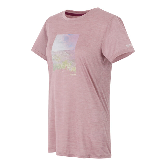Regatta Dames fingal ix weide marl t-shirt UTRG11529_lilasmarl large
