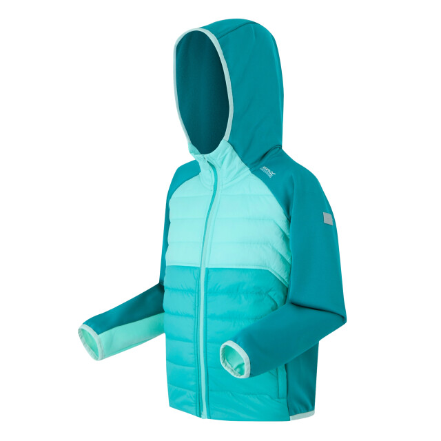 Regatta Kinder/kids kielder ix hybride jas UTRG11559_turquoisearubablueexoticplume large