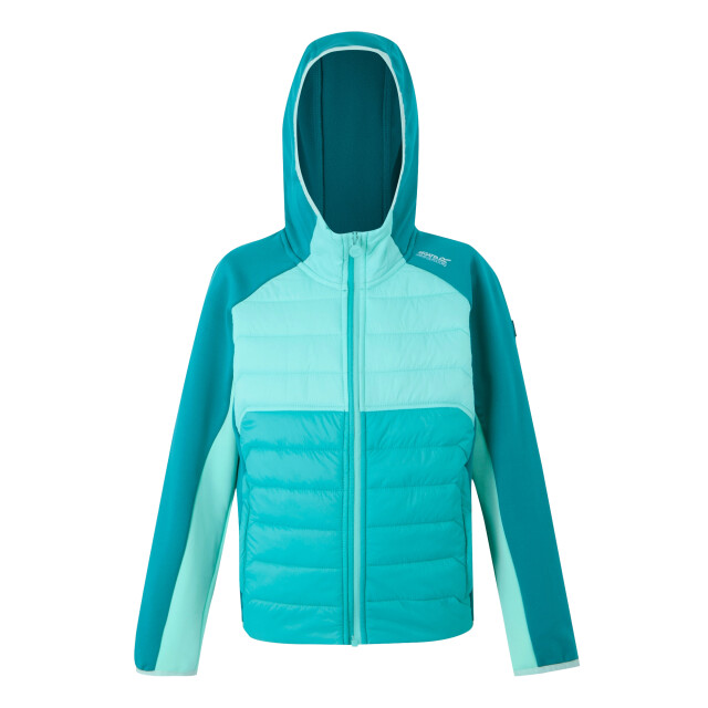 Regatta Kinder/kids kielder ix hybride jas UTRG11559_turquoisearubablueexoticplume large
