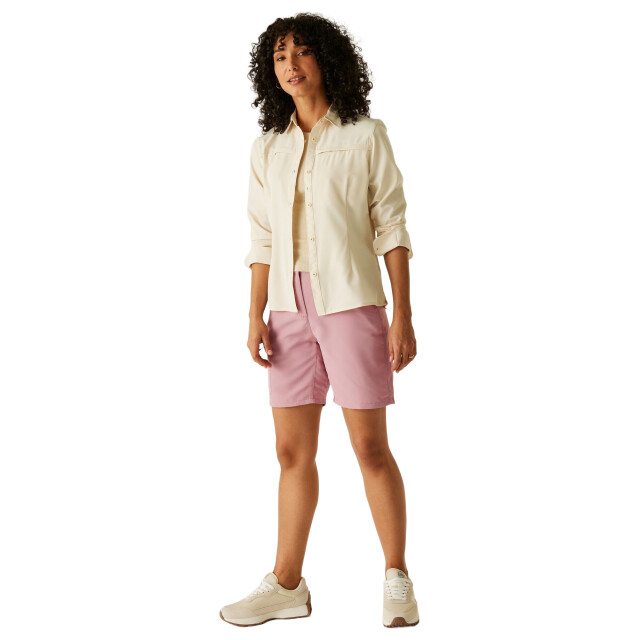 Regatta Dames packaway reisshirt UTRG11576_lightvanillasolid large