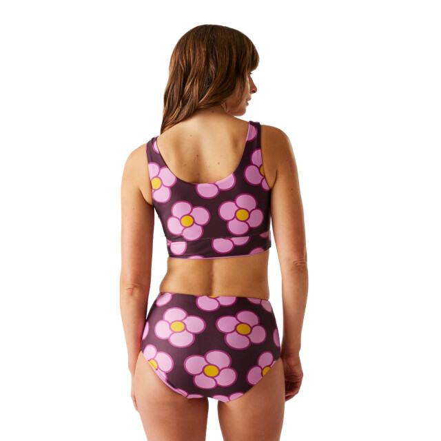 Regatta Dames orla kiely spinning flower omkeerbaar bikini set UTRG11555_morello large