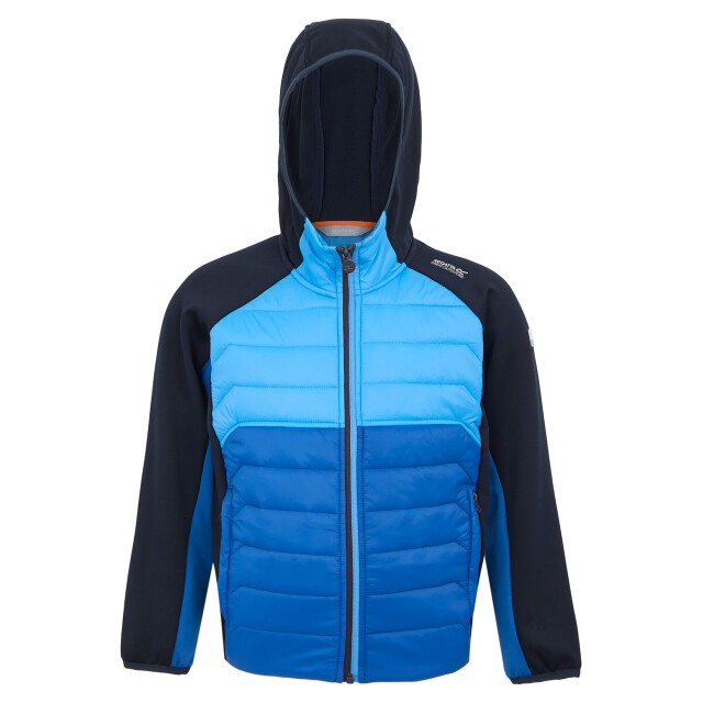 Regatta Kinder/kids kielder ix hybride jas UTRG11564_olympianblueelysiumbluenavy large
