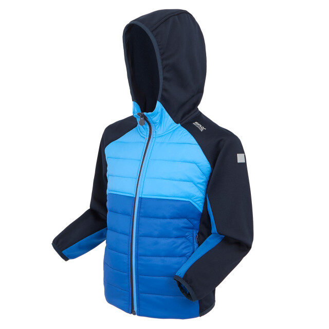 Regatta Kinder/kids kielder ix hybride jas UTRG11564_olympianblueelysiumbluenavy large