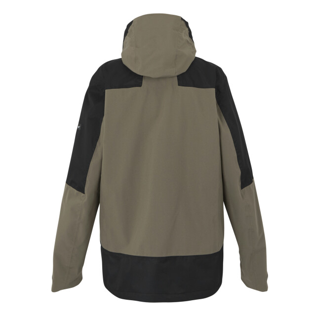 Regatta Heren highton iv stretch waterdichte jas UTRG11510_treetopblack large