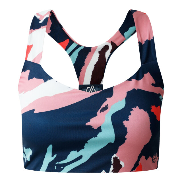 Dare2b Dames marble swirl sportbeha UTRG11485_lightpinkwhitenavy large