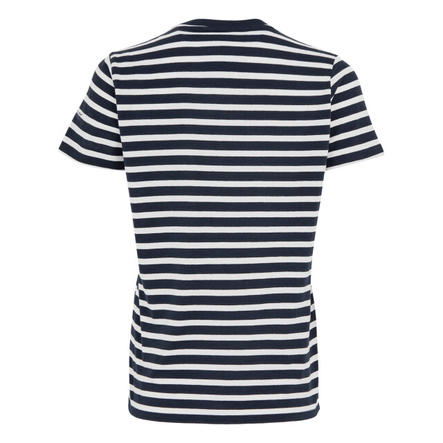 Regatta Dames bayletta gestreept t-shirt UTRG11457_navywhite large