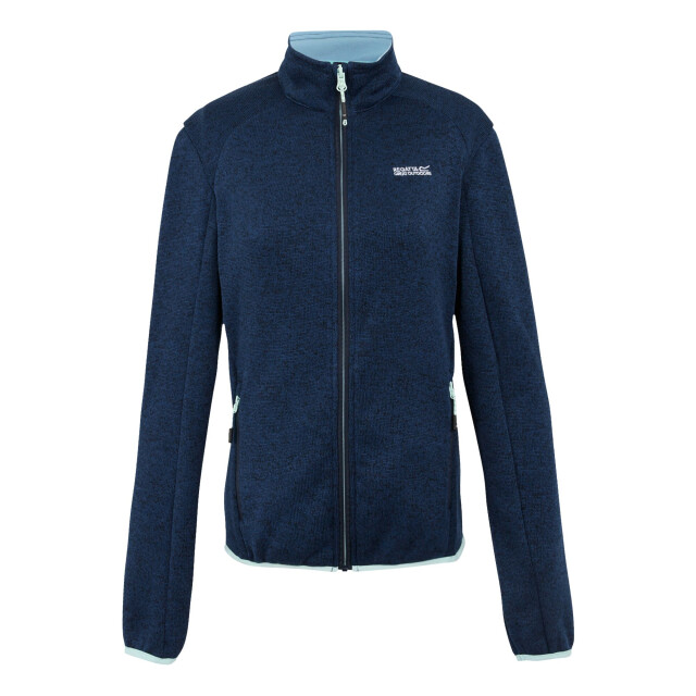 Regatta Dames newhill ii full zip fleecejack UTRG11446_navyicymorn large