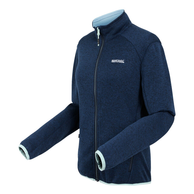 Regatta Dames newhill ii full zip fleecejack UTRG11446_navyicymorn large