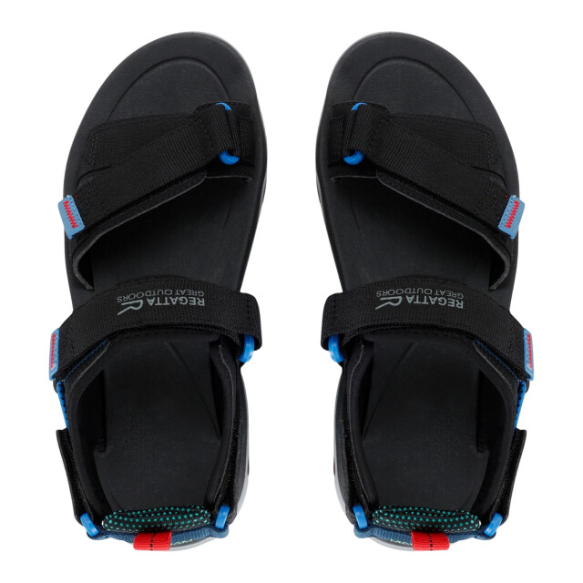Regatta Heren blaze sandalen UTRG11445_blackcoronetblue large