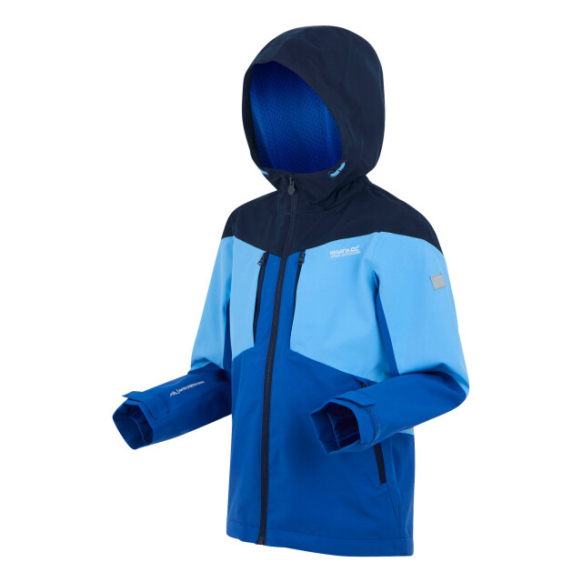 Regatta Kinder/kinder highton vi waterdichte jas UTRG11444_olympianblueelysiumbluenavy large
