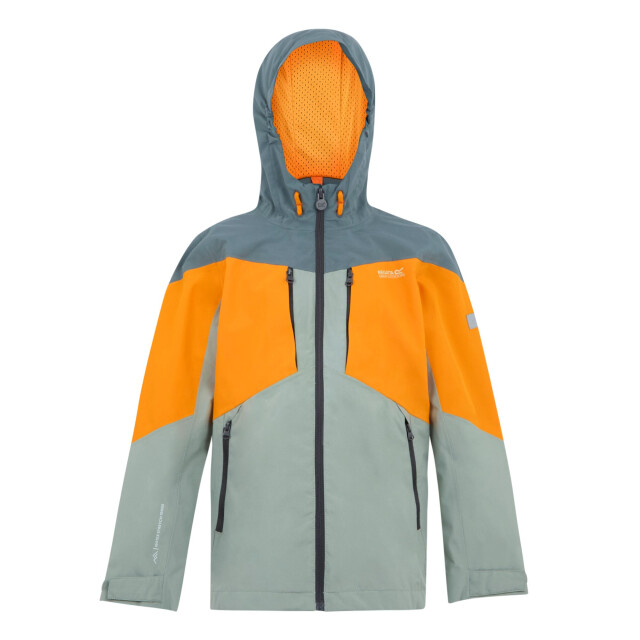 Regatta Kinder/kinder highton vi waterdichte jas UTRG11444_glacierbrightmarigold large