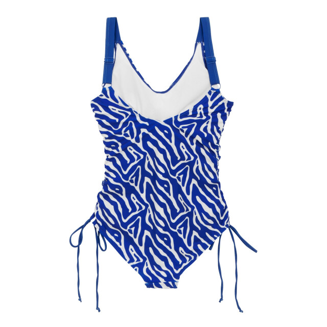 Regatta Dames alinae abstract eendelig zwempak UTRG11365_brightestblue large
