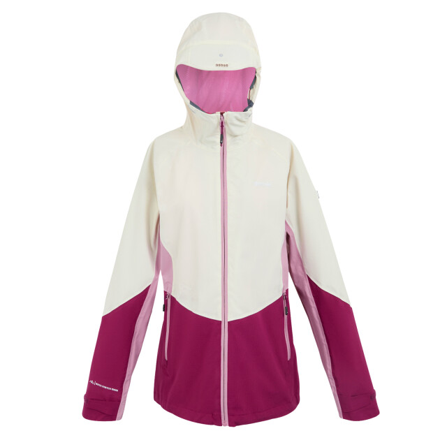 Regatta Dames raddick iii waterdichte jas UTRG11375_lightvanillabeaujolaislilas large