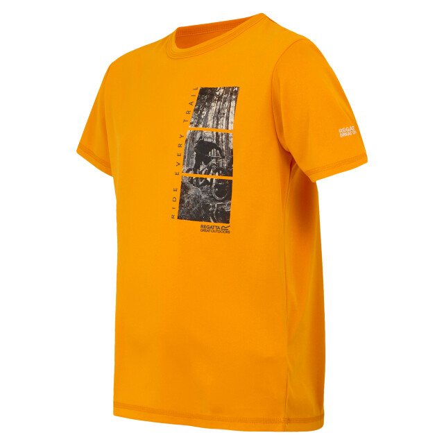 Regatta Kinderen/kinderen alvarado ix fietst-shirt UTRG11327_brightmarigold large